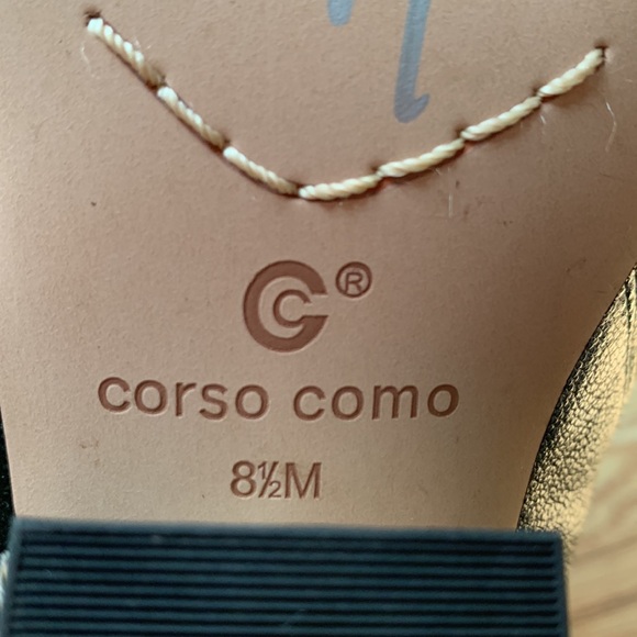 Great Shoes Corso Como All Leather Black and Animal print heel booties - Picture 9 of 12